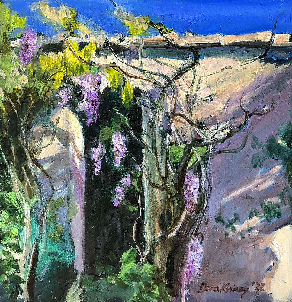 Garden art print by Dora Krincy for $57.95 CAD