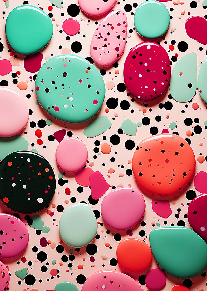Terrazo Pattern Art 4 art print by Justyna Jaszke for $57.95 CAD