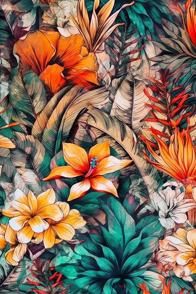Meadow Flowers 4 art print by Justyna Jaszke for $57.95 CAD