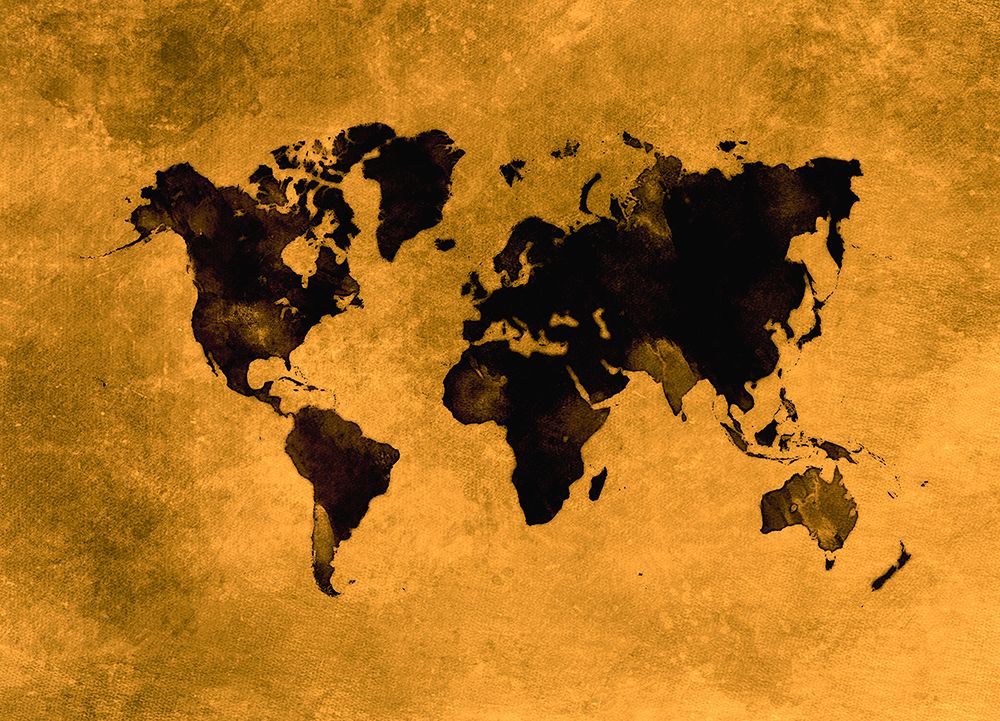 World Map 17 art print by Justyna Jaszke for $57.95 CAD