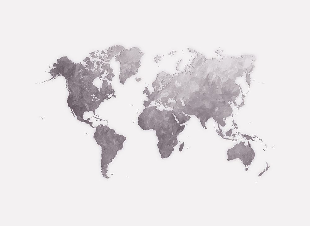 World Map 33 art print by Justyna Jaszke for $57.95 CAD