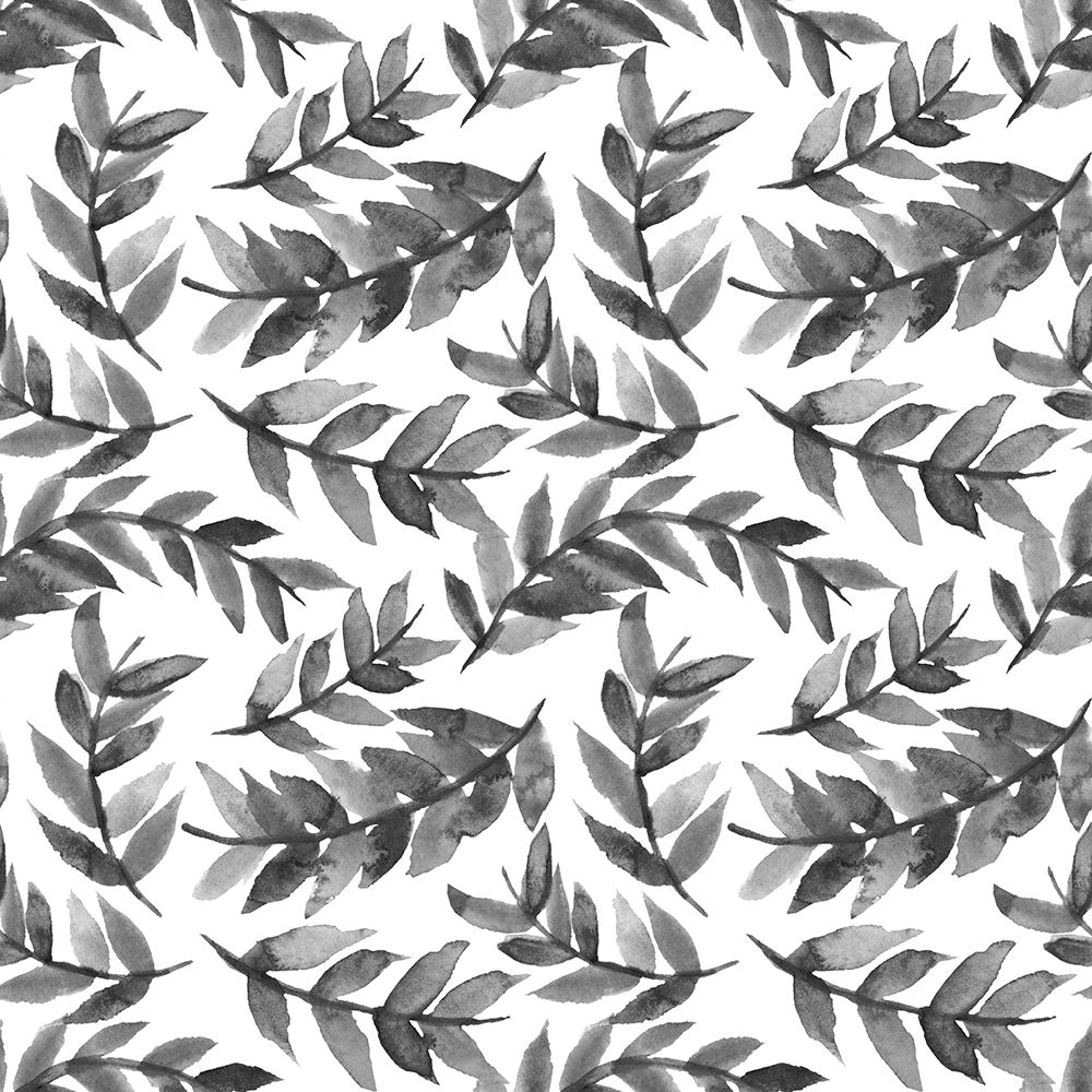 Black Leaves Curved art print by Michele Channell for $57.95 CAD