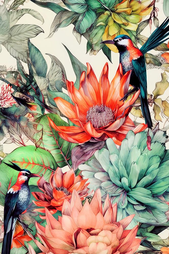 Succulents And Cactus 6 art print by Justyna Jaszke for $57.95 CAD