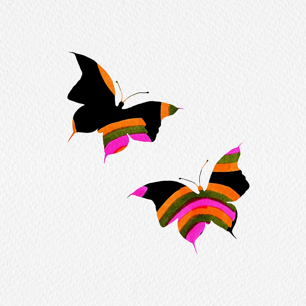 Rainbow Butterflies art print by Michele Channell for $57.95 CAD