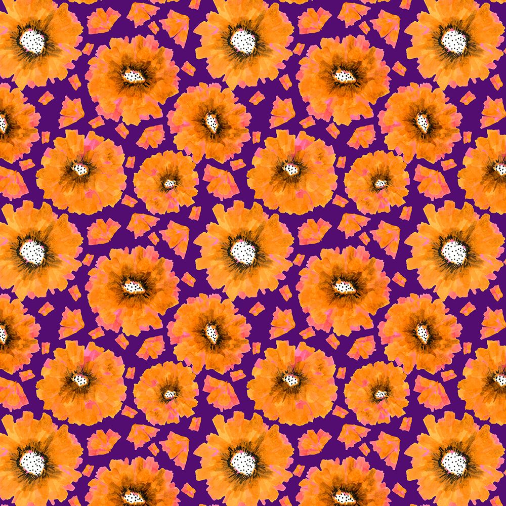 Chiffon Flowers Pink Lemonade art print by Michele Channell for $57.95 CAD