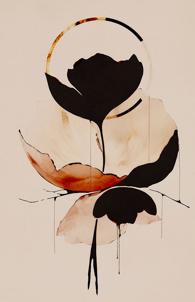 Halo Flowers No 5 art print by Treechild for $57.95 CAD