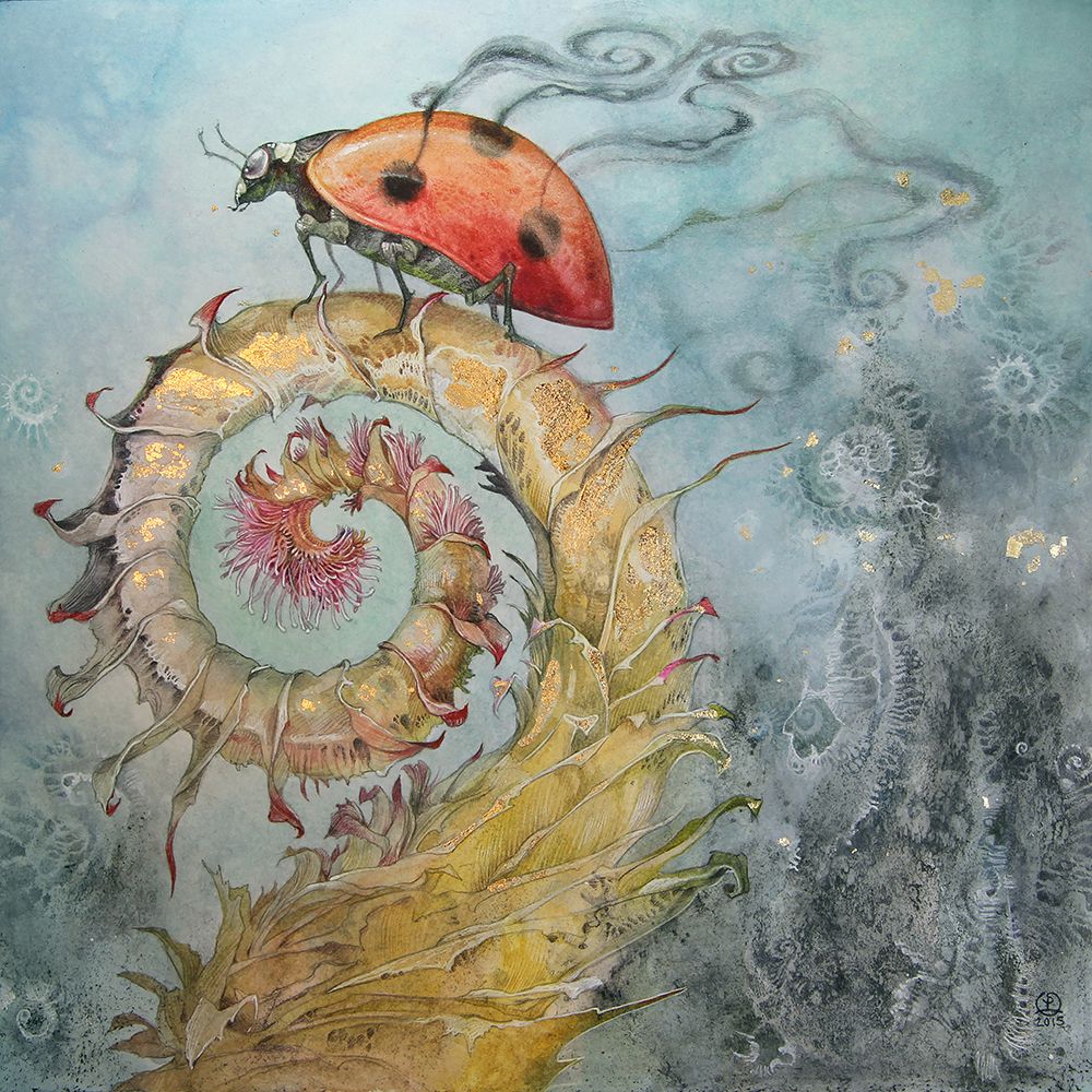 Ladybug art print by Stephanie Law for $57.95 CAD