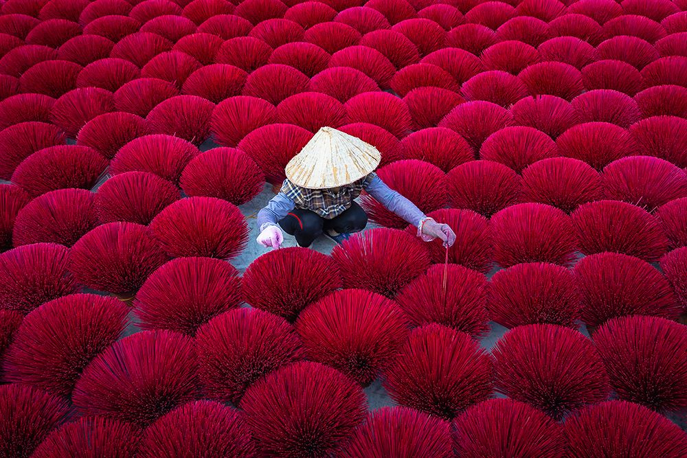 Quang Phu Cau Incense Village, Vietnam art print by Simone Fraulini for $57.95 CAD