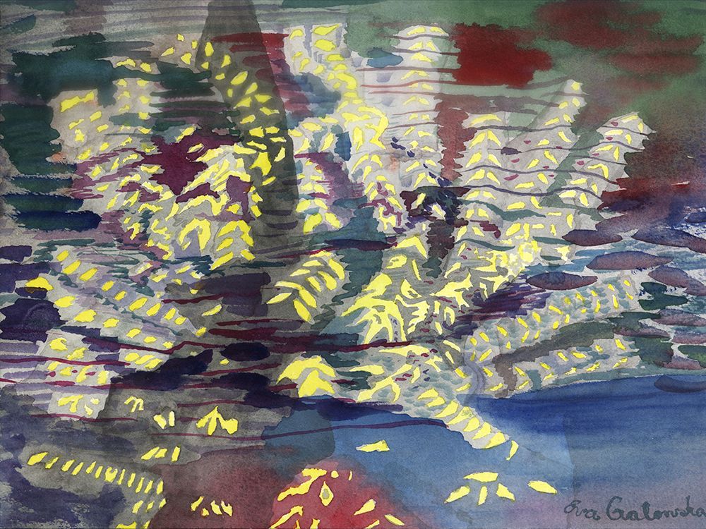 Mandelstrauch art print by Eva Galonska for $57.95 CAD