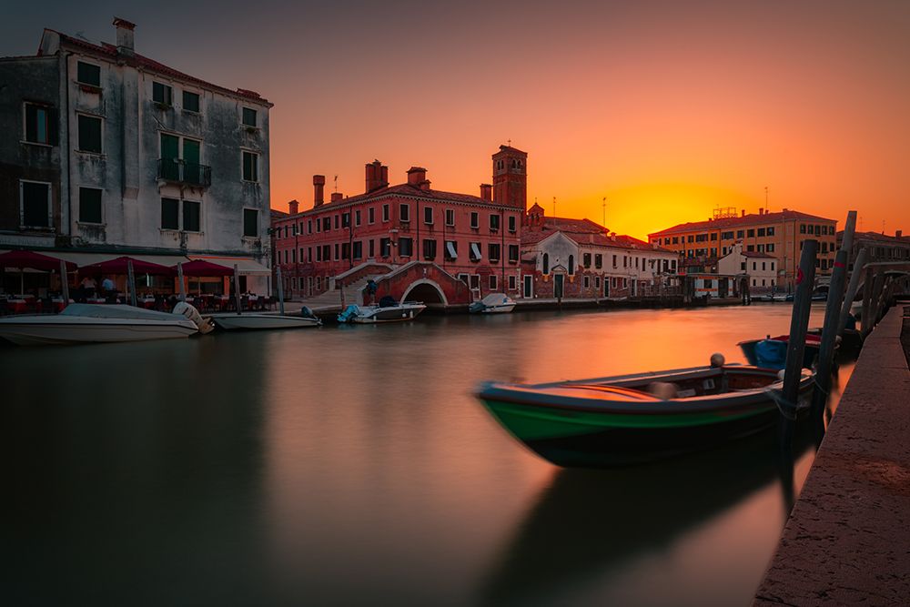 Sunset In Venice art print by Tommaso Pessotto for $57.95 CAD