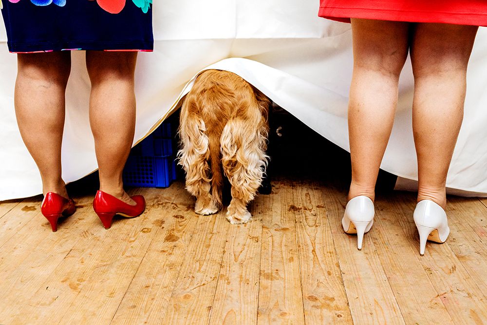 Ladies At The Buffet Table... art print by Kristof Claeys for $57.95 CAD