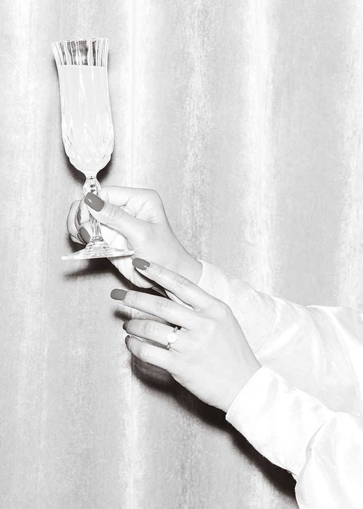 Hands Drink Black And White art print by Pictufy Studio III for $57.95 CAD