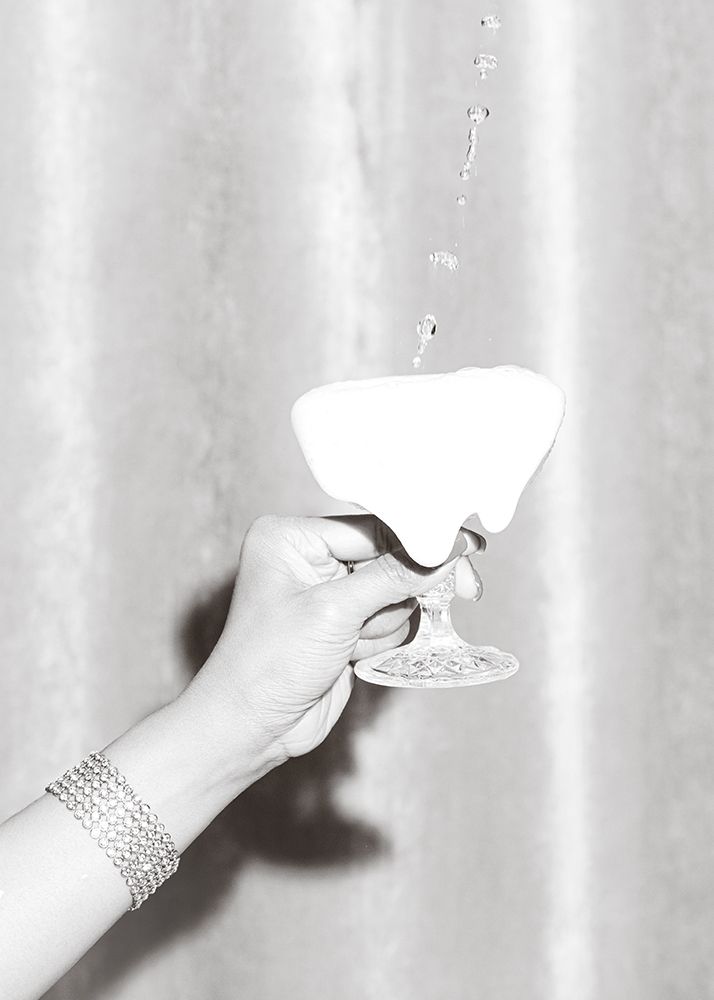 Hands Drink Glass Black And White art print by Pictufy Studio III for $57.95 CAD