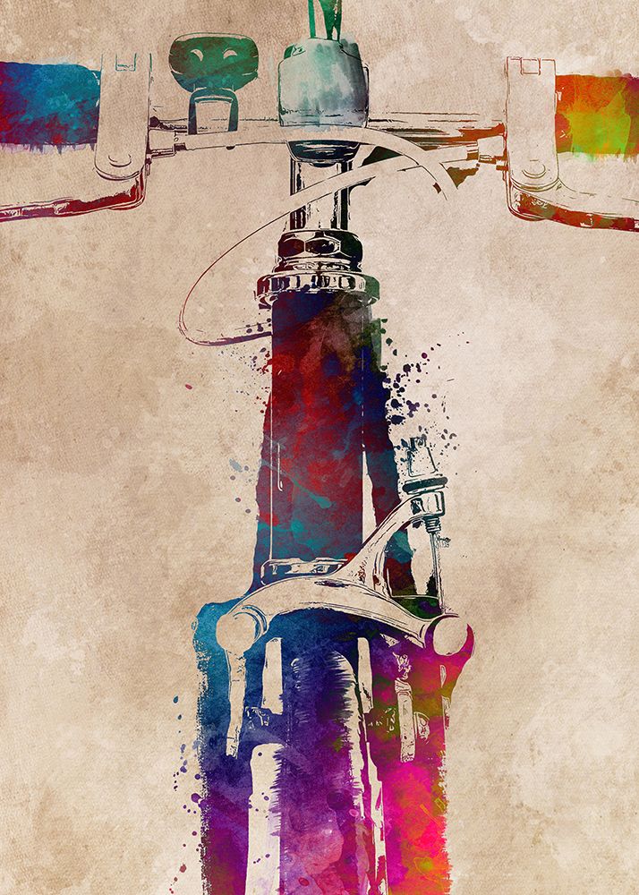 Cycling Sport Art 11 art print by Justyna Jaszke for $57.95 CAD