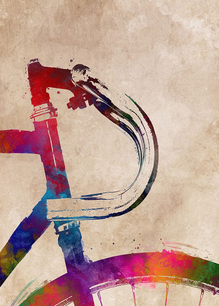 Cycling Sport Art 12 art print by Justyna Jaszke for $57.95 CAD