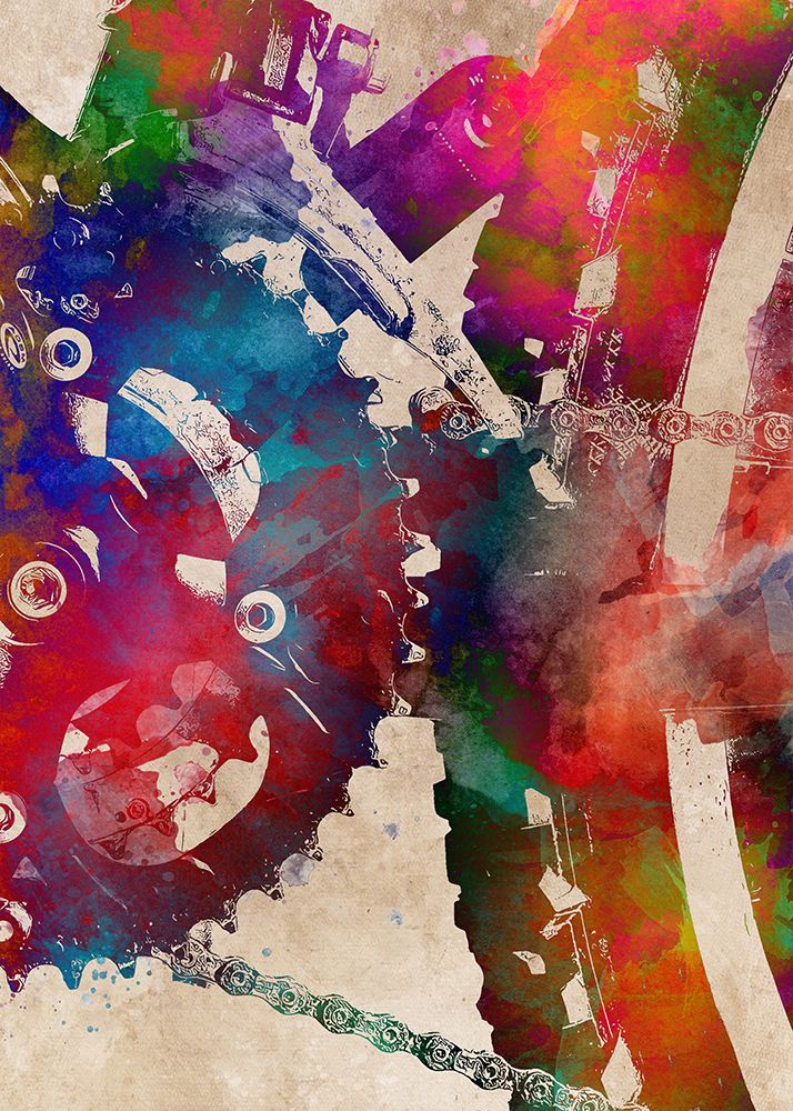 Cycling Sport Art 18 art print by Justyna Jaszke for $57.95 CAD