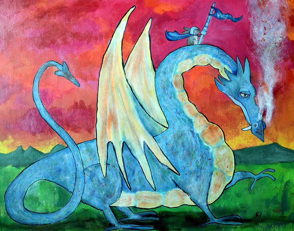 Dragon Adventure art print by Andrea Doss for $57.95 CAD