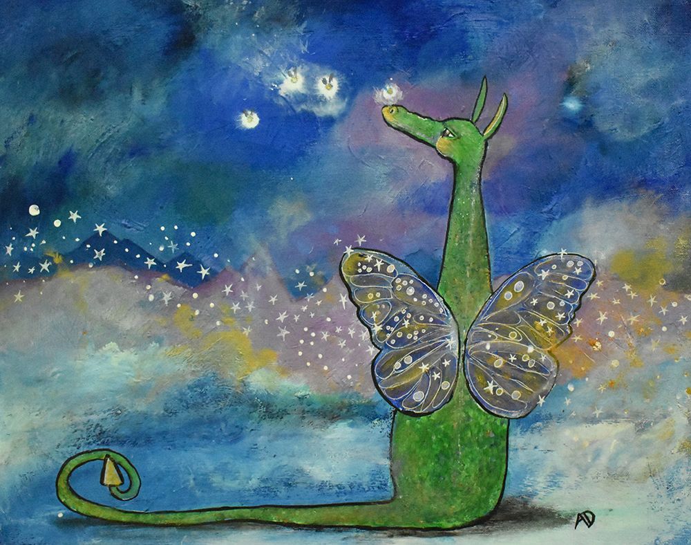 Fairydragon art print by Andrea Doss for $57.95 CAD