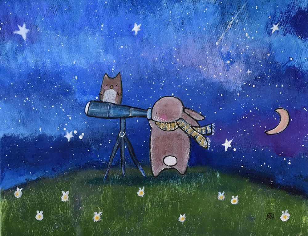 Stargazing art print by Andrea Doss for $57.95 CAD