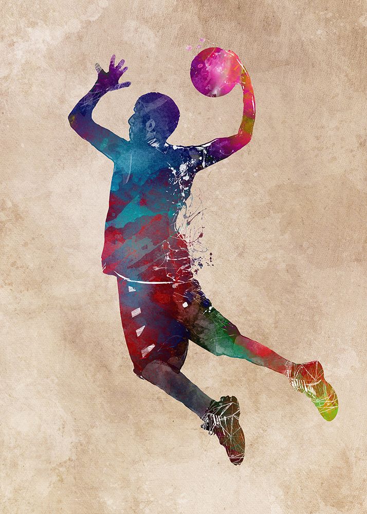 Basketball Sport Art 10 art print by Justyna Jaszke for $57.95 CAD