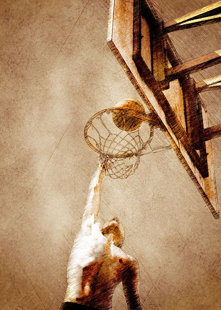 Basketball Sport Art 20 art print by Justyna Jaszke for $57.95 CAD