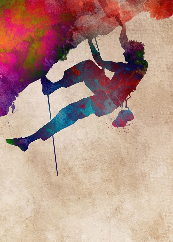 Mountaineer Sport Art 5 art print by Justyna Jaszke for $57.95 CAD