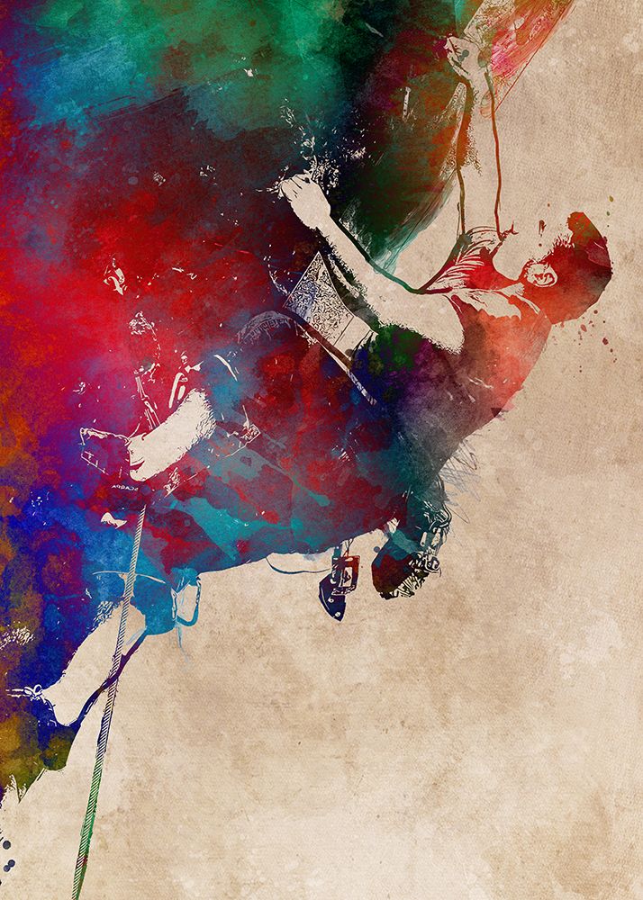 Mountaineer Sport Art 16 art print by Justyna Jaszke for $57.95 CAD