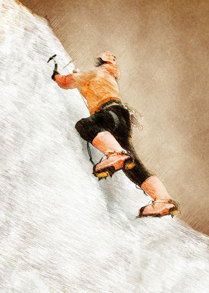 Mountaineer Sport Art 17 art print by Justyna Jaszke for $57.95 CAD