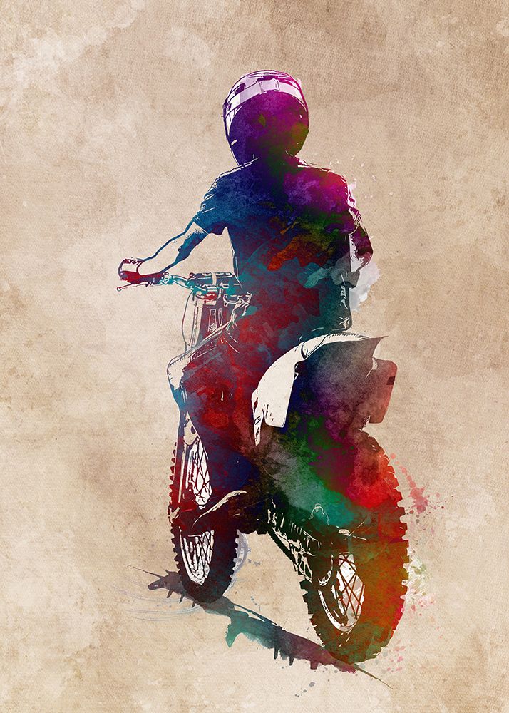 Motor Sport Art 5 art print by Justyna Jaszke for $57.95 CAD