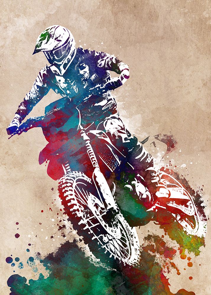Motor Racing Sport Art 7 art print by Justyna Jaszke for $57.95 CAD