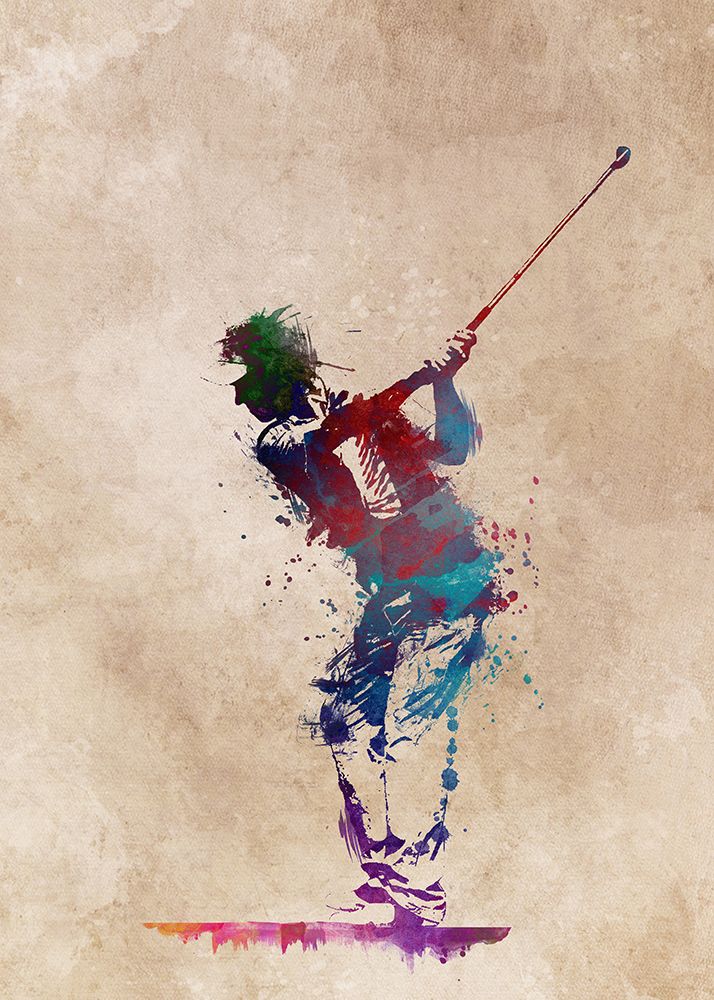 Golf Sport Art (1) art print by Justyna Jaszke for $57.95 CAD