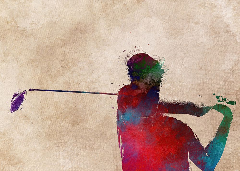 Golf Sport Art (6) art print by Justyna Jaszke for $57.95 CAD