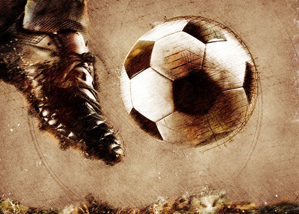 Football Soccer Sport Art 3 art print by Justyna Jaszke for $57.95 CAD