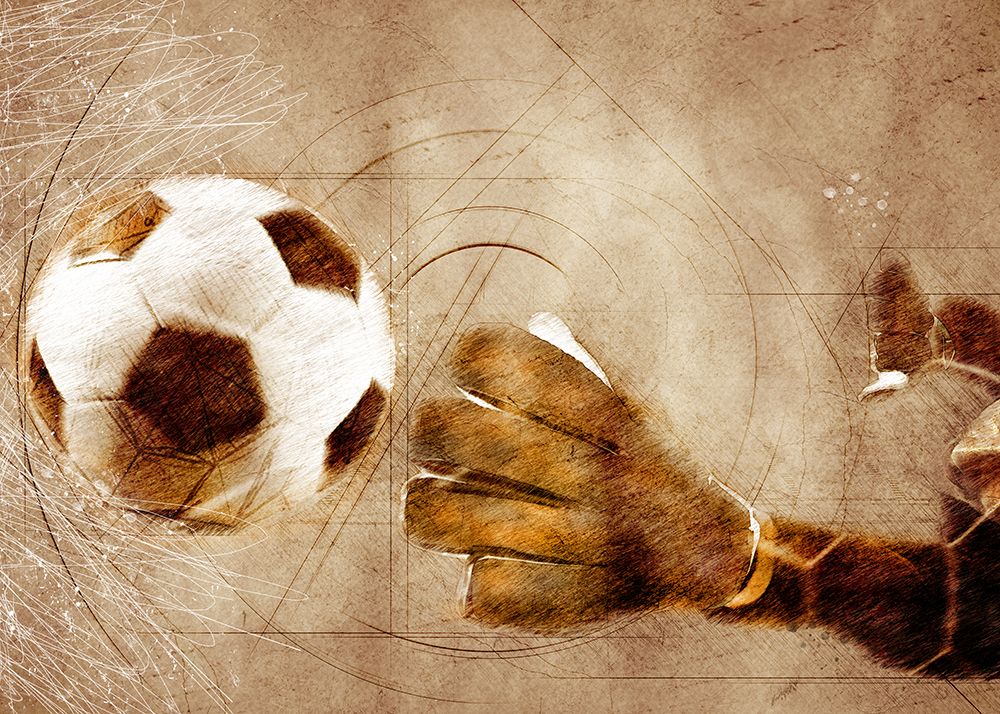 Football Soccer Sport Art 4 art print by Justyna Jaszke for $57.95 CAD