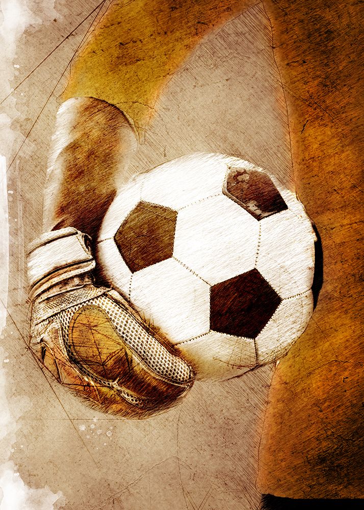 Football Soccer Sport Art 5 art print by Justyna Jaszke for $57.95 CAD