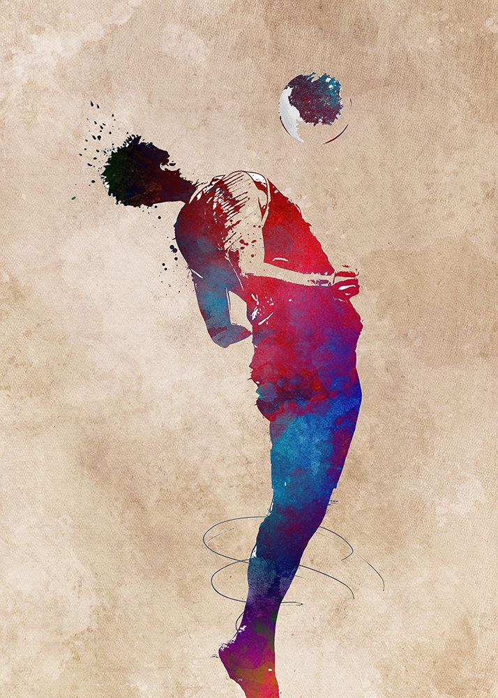 Football Soccer Sport Art 7 art print by Justyna Jaszke for $57.95 CAD