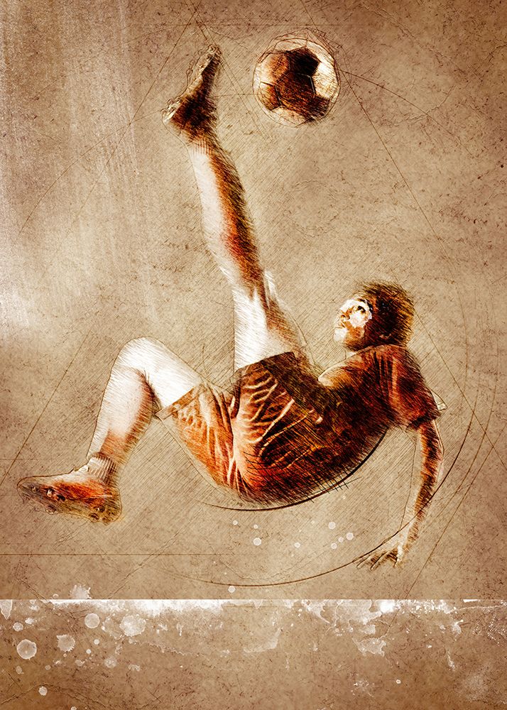Football Soccer Sport Art 12 art print by Justyna Jaszke for $57.95 CAD