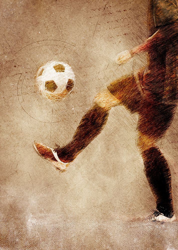 Football Soccer Sport Art 13 art print by Justyna Jaszke for $57.95 CAD