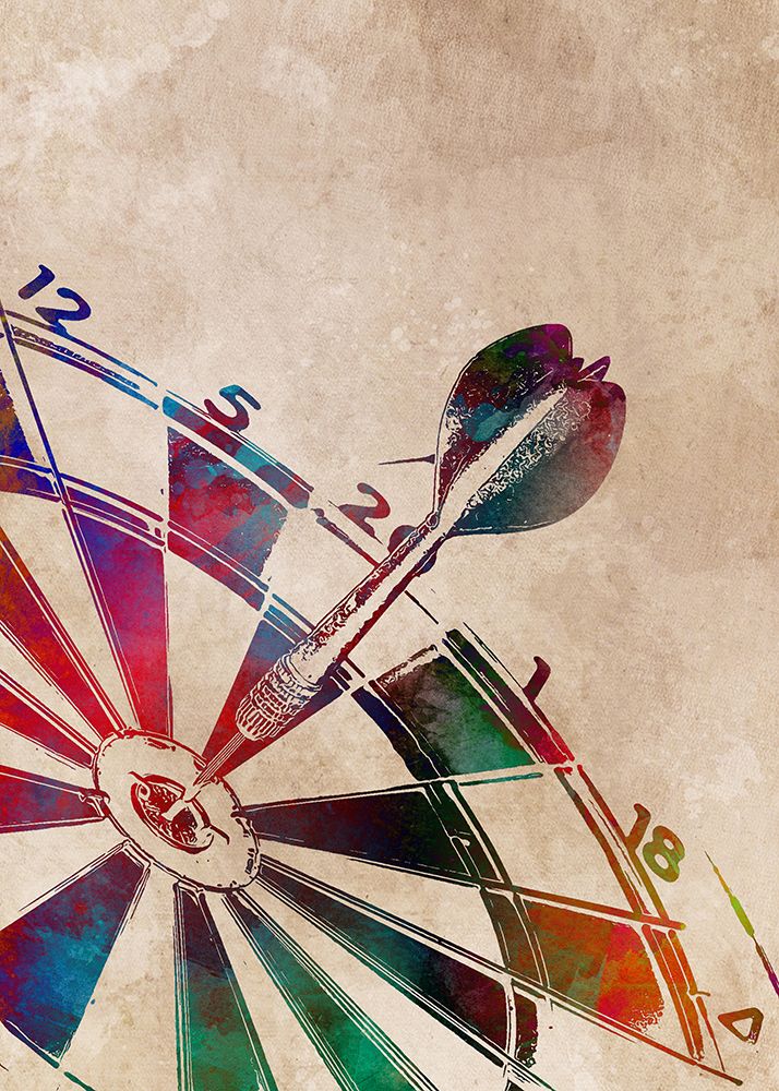 Dart Sport Art 1 art print by Justyna Jaszke for $57.95 CAD