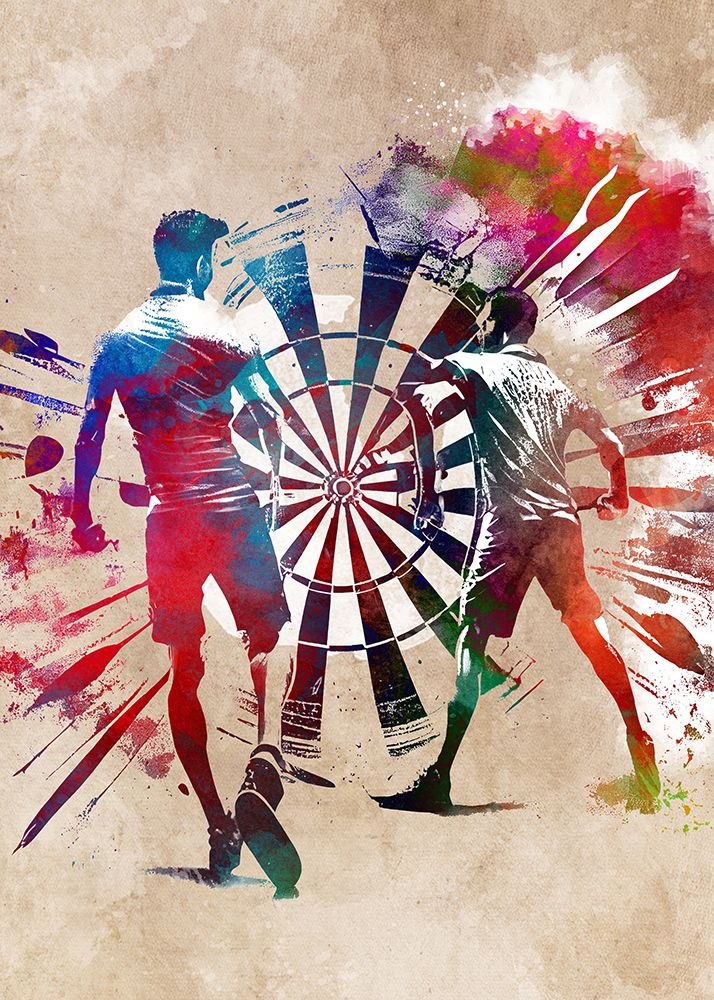 Dart Sport Art 6 art print by Justyna Jaszke for $57.95 CAD