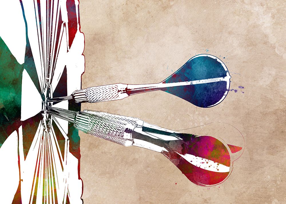 Dart Sport Art 9 art print by Justyna Jaszke for $57.95 CAD