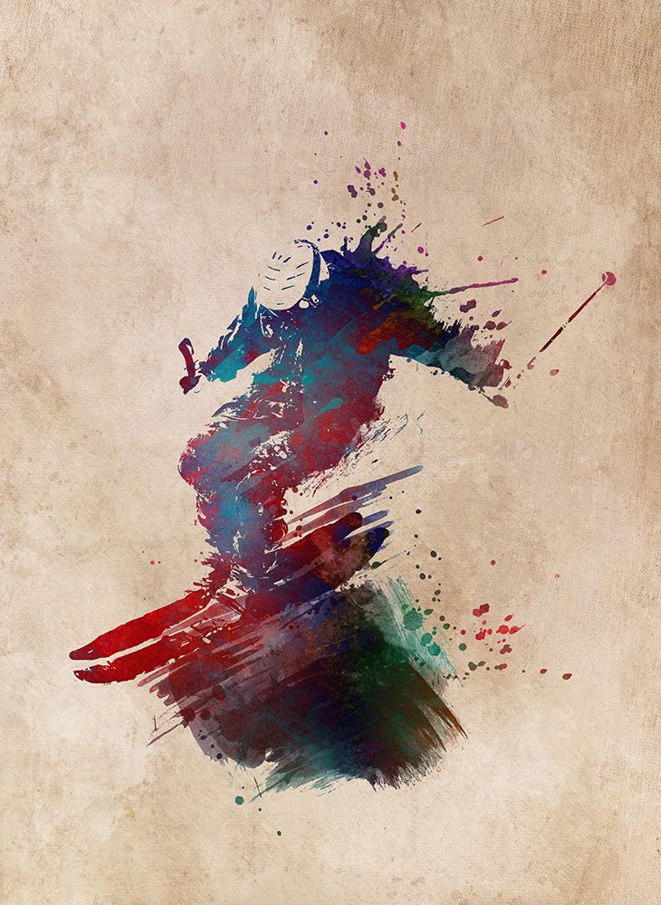 Ski Sport Art 4 art print by Justyna Jaszke for $57.95 CAD