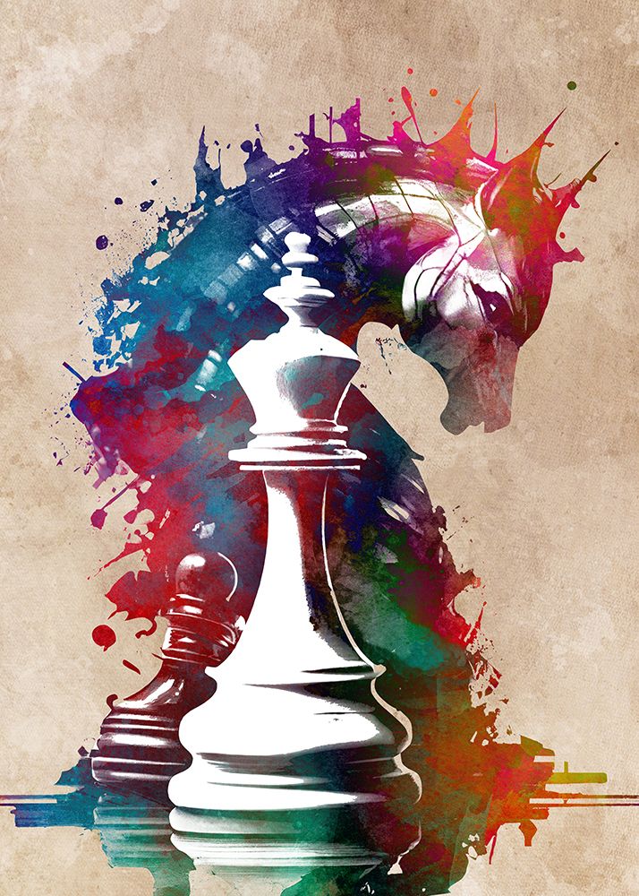 Chess Sport Art 1 art print by Justyna Jaszke for $57.95 CAD