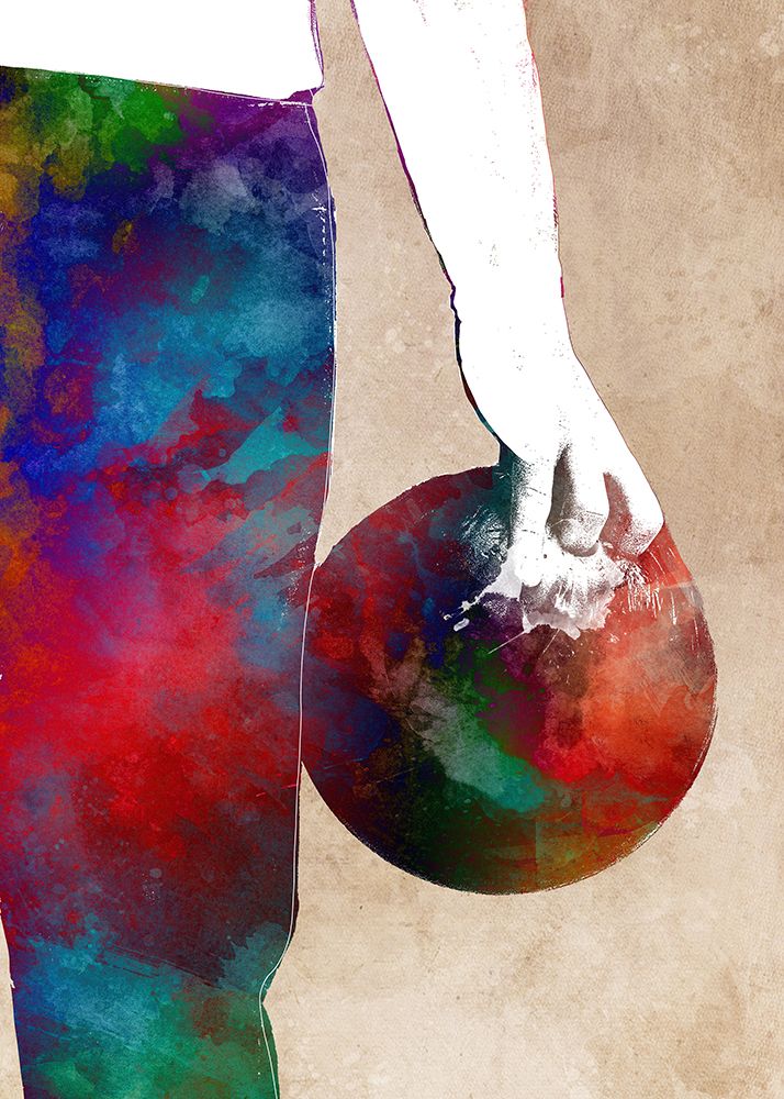 Bowling Sport Art 4 art print by Justyna Jaszke for $57.95 CAD