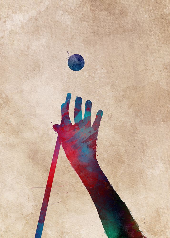 Bilard Sport Art 1 art print by Justyna Jaszke for $57.95 CAD