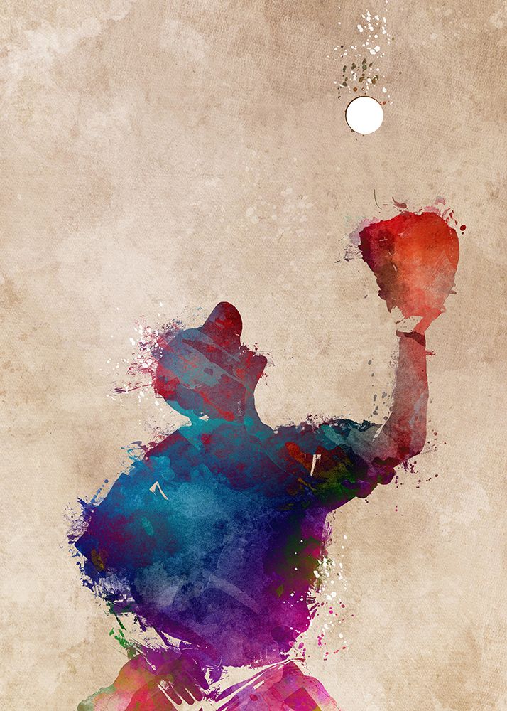 Baseball Sport Art 6 art print by Justyna Jaszke for $57.95 CAD