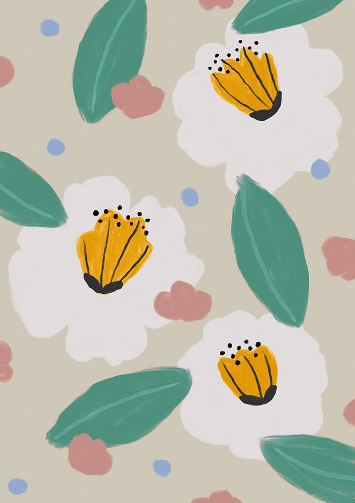 Pastel Florals art print by Orara Studio for $57.95 CAD