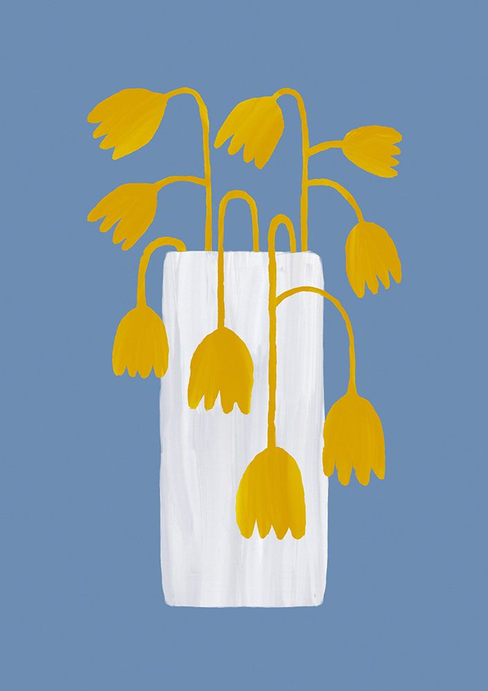 Retro Vase art print by Orara Studio for $57.95 CAD