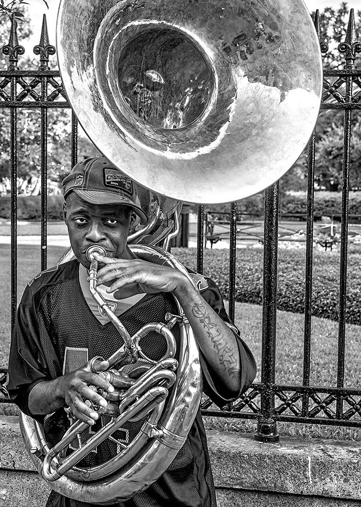 They Say ItS The Sousaphone Players You Have To Look Out For... art print by Kirk Cypel for $57.95 CAD