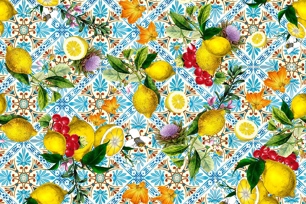 Mediterranean Summer art print by Sue Skellern for $57.95 CAD